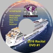 2016 World of Dance Recital include 2 DVDs Sea Cruise - Image 3