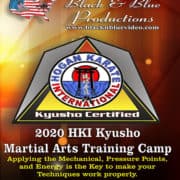 2020 HKI Kyusho Martial Arts Training Camp 3 DVDs set