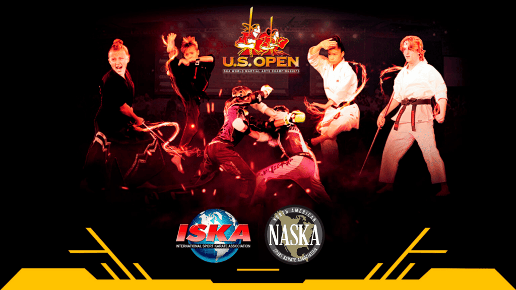 2022 ISKA U. S. Open World Martial Arts Championships 2 DVD Set Black